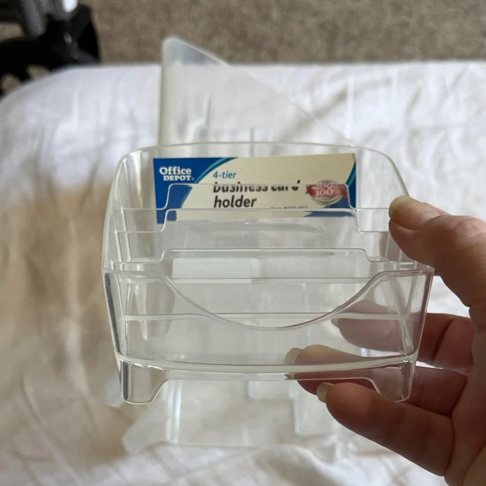 Mail/Document Organizer & Business Card Holder